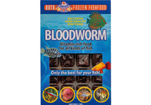 RED BLOODWORM BLISTER 100 GR., 24 CUBES